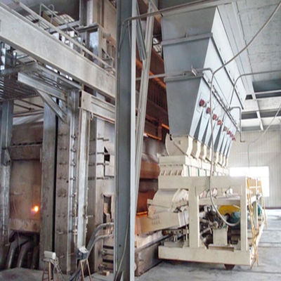 ซื้อ 120Tpd customized cross fired furnace วัสดุไฟไหม้ กระจกละลายกระจก online manufacture