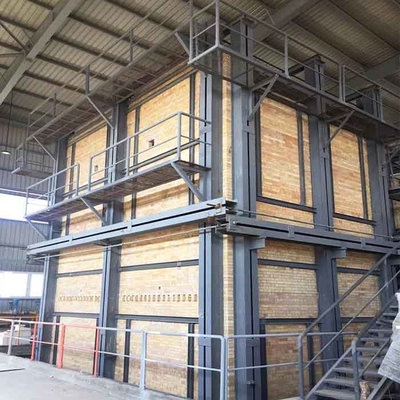 ซื้อ วัสดุทนไฟทนความร้อนสำหรับเตาหลอมแก้ว 80Tpd ก๊าซธรรมชาติ Fused AZS online manufacture