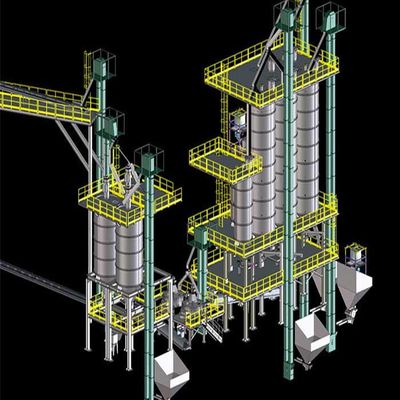 ซื้อ คอนเทนเนอร์อัตโนมัติ 380V 120tpd Glass Batch Plant online manufacture