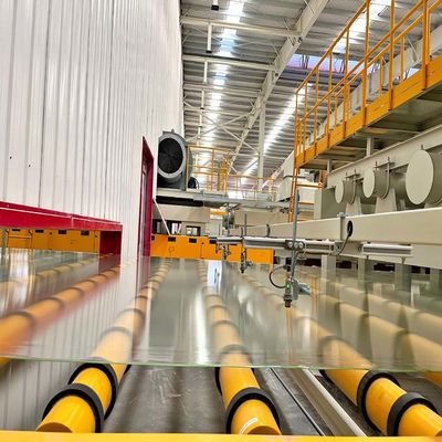 ซื้อ สายการผลิตกระจกโฟลตใสแบบกำหนดเองพร้อมอ่างดีบุกสำหรับงานก่อสร้าง online manufacture