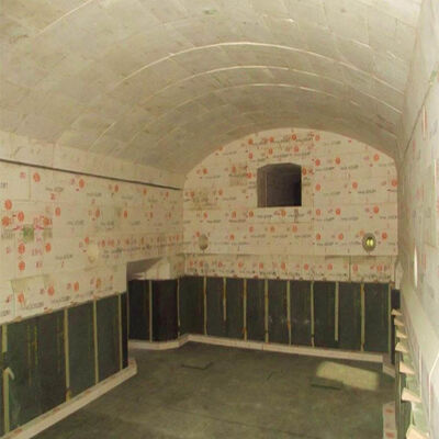 ซื้อ เหล็กอ่อนขนาดเล็ก Flint 50tpd ISO9001 ถังเตาหลอมแก้ว online manufacture