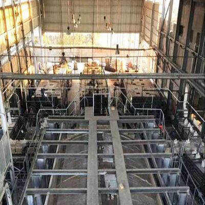 ซื้อ 50ton Flint สีโครงสร้างง่าย ปลายเผา Furance ถังกระจกเตาอบ online manufacture