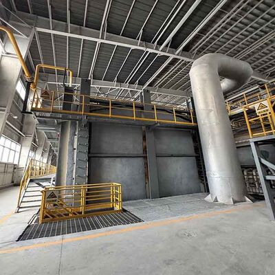 ซื้อ Customizable Capacity 380V Industrial Glass Furnace with Natural Gas Combustion System online manufacture