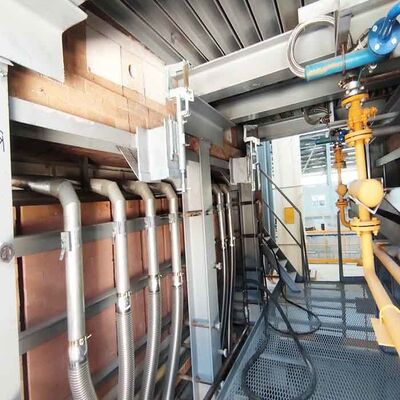 ซื้อ ระบบเผาไหม้เตาแก๊สธรรมชาติ วัสดุเหล็กอ่อนแอที่มีเครื่องเผาไหม้ online manufacture