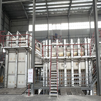 ซื้อ 30TPD เตาหลอมแก้วที่มีโครงสร้างเหล็กจากวัสดุที่ทนไฟ online manufacture