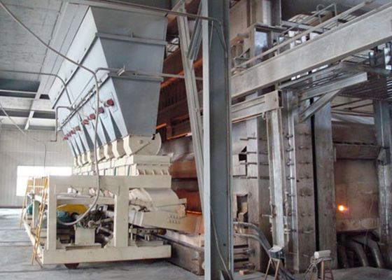 ซื้อ เชื้อเพลิงคู่ 380V ISO14001 Cross Fired Glass Melter online manufacture