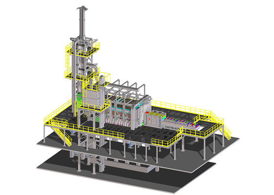 ซื้อ ISO45001 5tpd เตาเผาฟื้นฟูประสิทธิภาพสูงสําหรับภาชนะกระจกใส online manufacture